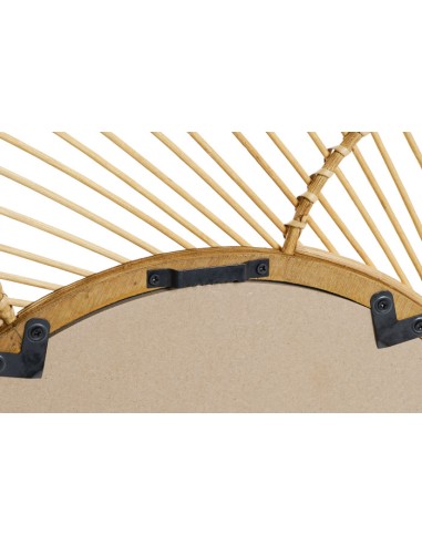 Espejo ratán natural