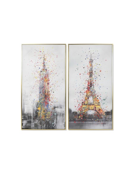 Cuadro Paris /New york vertical