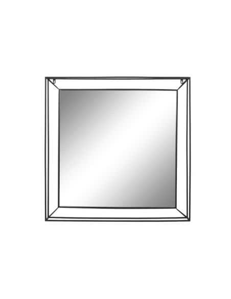 Espejo metal negro 3D