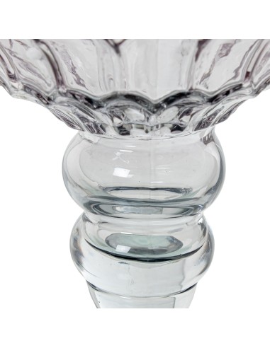 Juego 3 copas talladas rojas