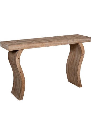 Mueble de entrada de madera natural