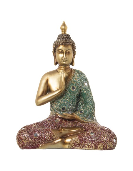 Figura buda dorado grande