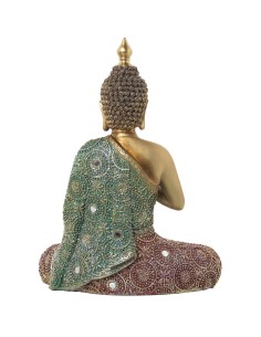 Figura buda dorado grande 2