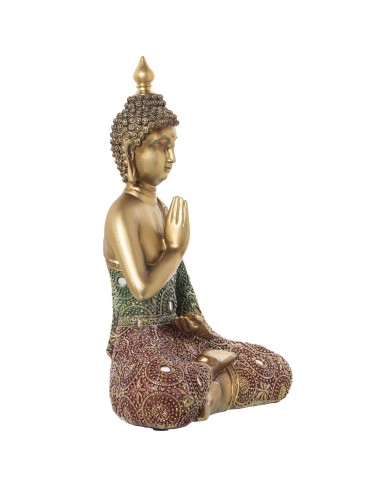 Figura buda dorado grande