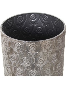 Paragüero de metal plateado 2