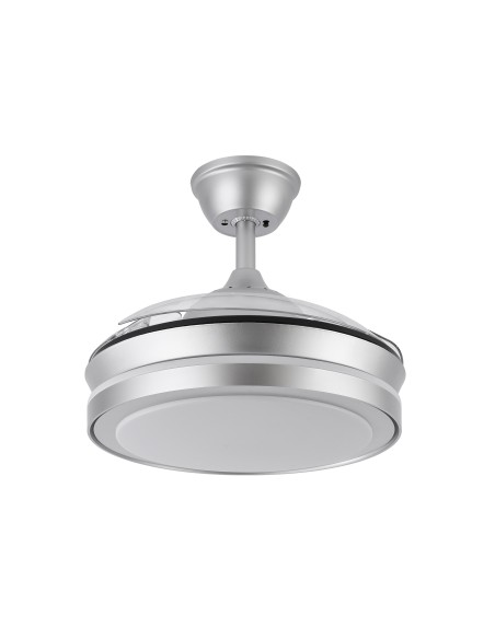 Ventilador de techo Esparta mini plateado