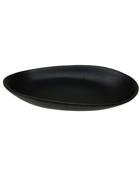 Bandeja ovalada negra