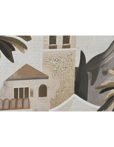 Cuadro lienzo diseño casas