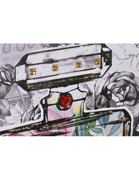 Cuadro en lienzo diseño perfumes