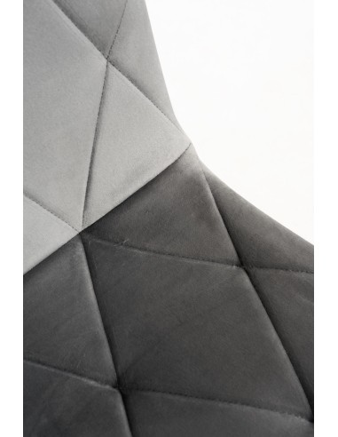 Silla terciopelo Sonki patas negras