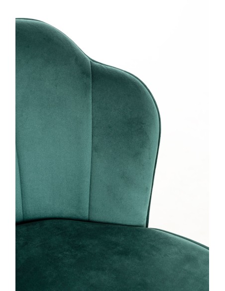 Silla terciopelo Menpu patas símil madera