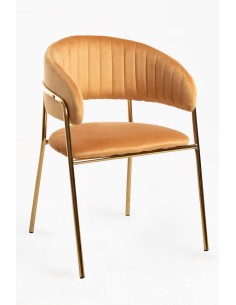 Silla niel golden terciopelo