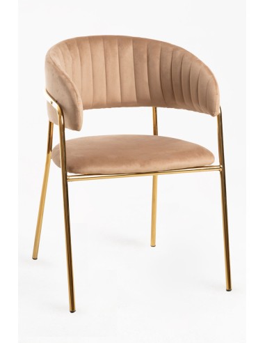 Silla niel golden terciopelo