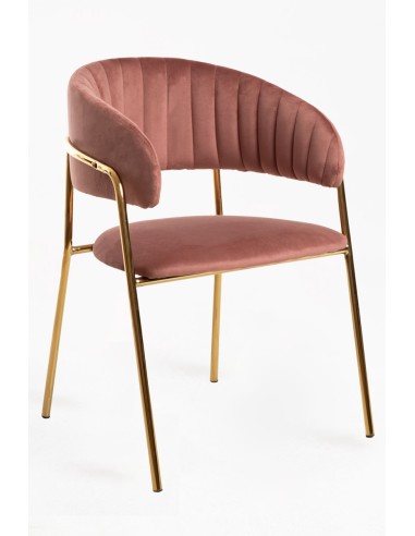 Silla niel golden terciopelo