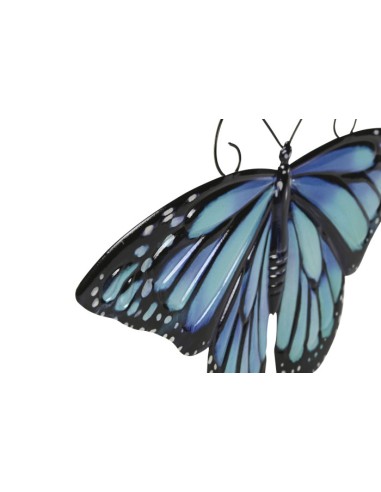 Decoración de pared mariposa de metal