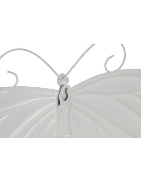 Decoración de pared mariposa de metal