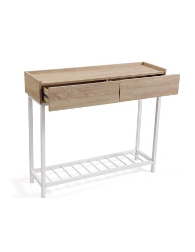 Mueble de entrada con 2 cajones