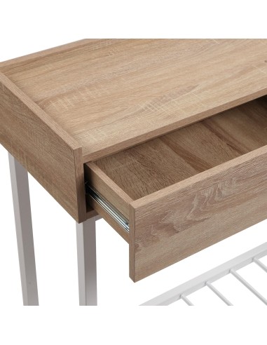 Mueble de entrada con 2 cajones