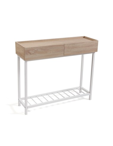 Mueble de entrada con 2 cajones