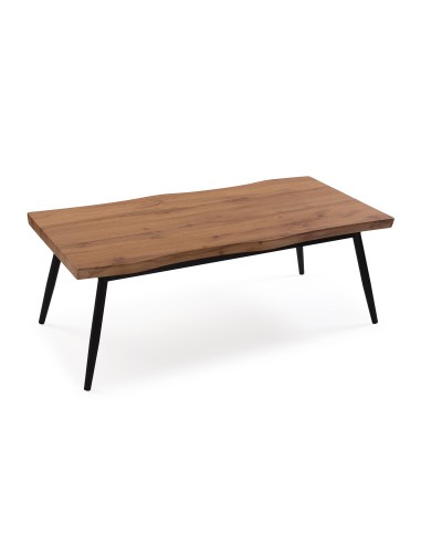 Mesa baja madera ondulada