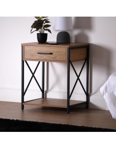 Mesita de noche con cajón 2