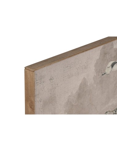 Cuadro flores cerezo moldura abeto