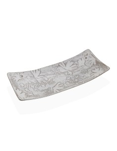Bandeja madera rectangular blanca
