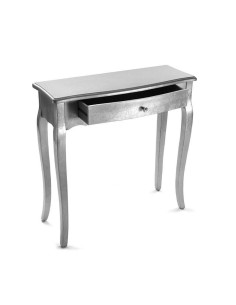 Mueble de entrada plata 1 cajón 2