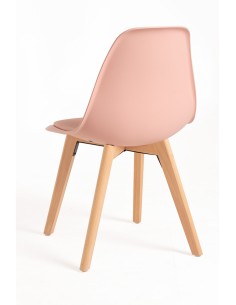 Silla milmi de polipropileno acolchada