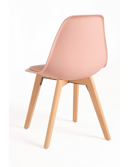 Silla milmi de polipropileno acolchada