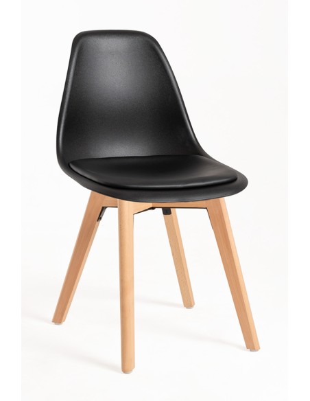 Silla milmi de polipropileno acolchada