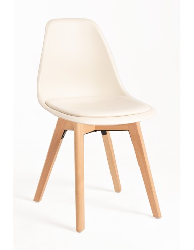 Silla milmi de polipropileno acolchada
