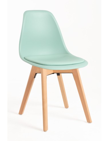 Silla milmi de polipropileno acolchada