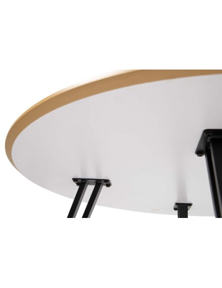 Mesa comedor marrón 100cm