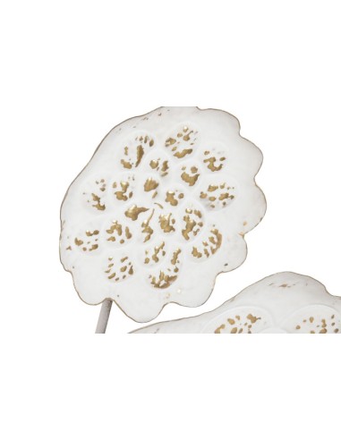 Decoración de metal diseño flor