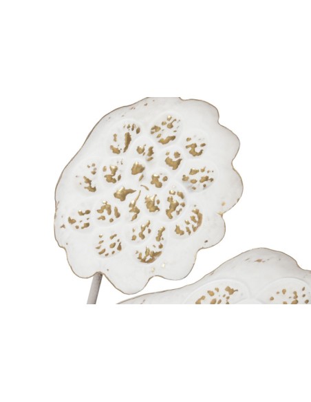 Decoración de metal diseño flor