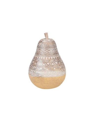 Figura de resina forma pera grande