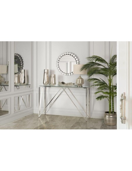 Espejo circulos sin marco