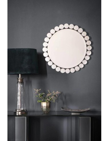 Espejo circulos sin marco