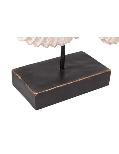 Figura de resina diseño de conchas