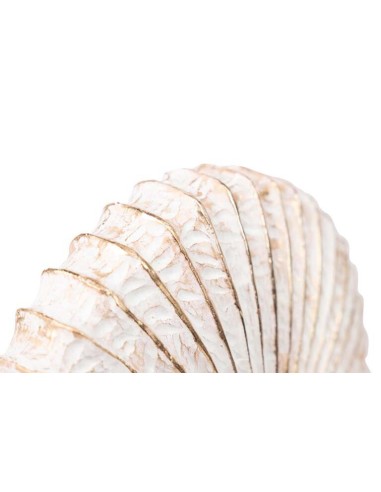 Figura de resina diseño de conchas