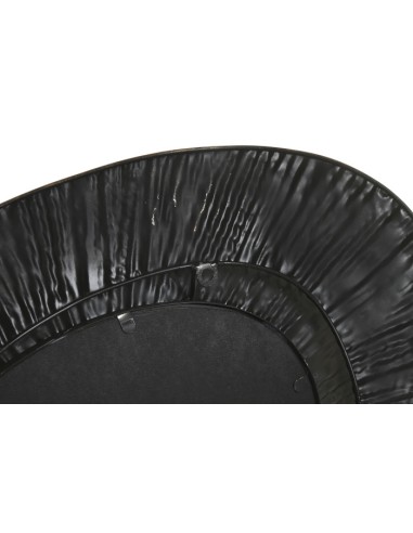 Espejo metal blanco y dorado