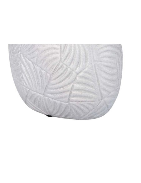 Jarrón de cerámica plateado pequeño