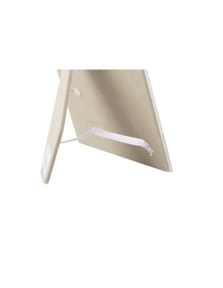 Portafoto de cristal diseño hojas