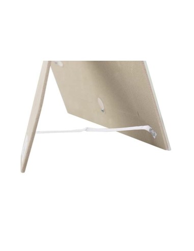 Portafoto de cristal con decoraciones de flores