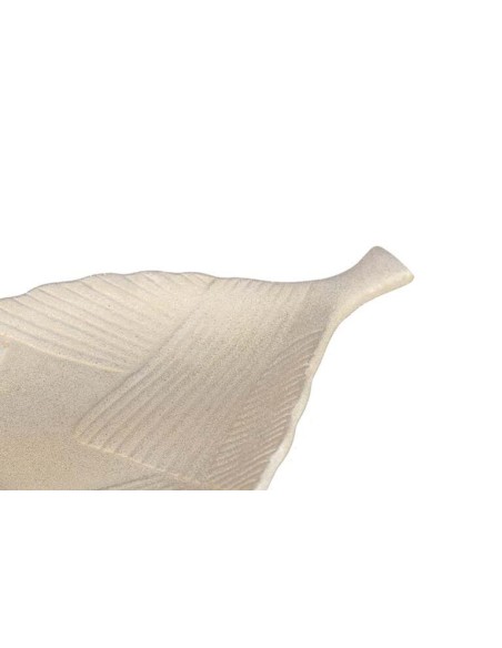 Bandeja de cerámica en plata con relieve