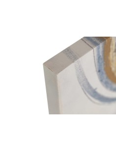 Cuadro abstracto en lienzo tonos azules 2