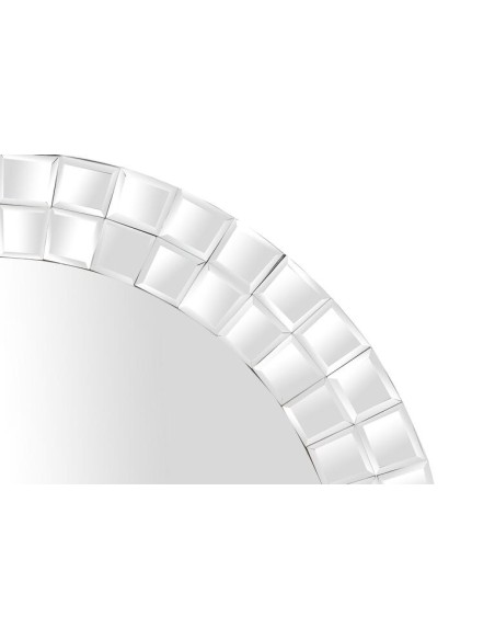 Espejo redondo con diseño de espejos