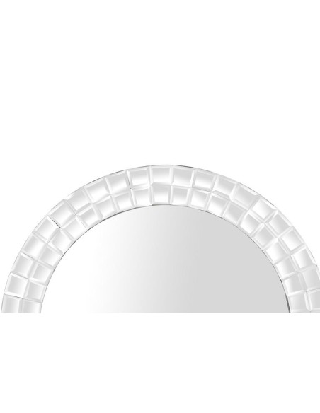 Espejo redondo con diseño de espejos