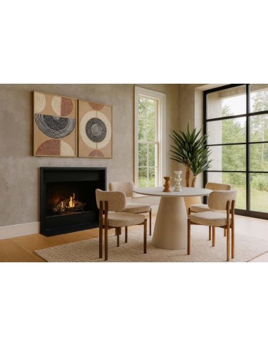 Cuadro foam con relieve enmarcado